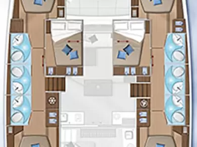 Location Catamaran Lagoon avec permis