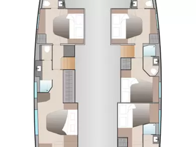 Fountaine Pajot Aura 51 a louer à Road Town