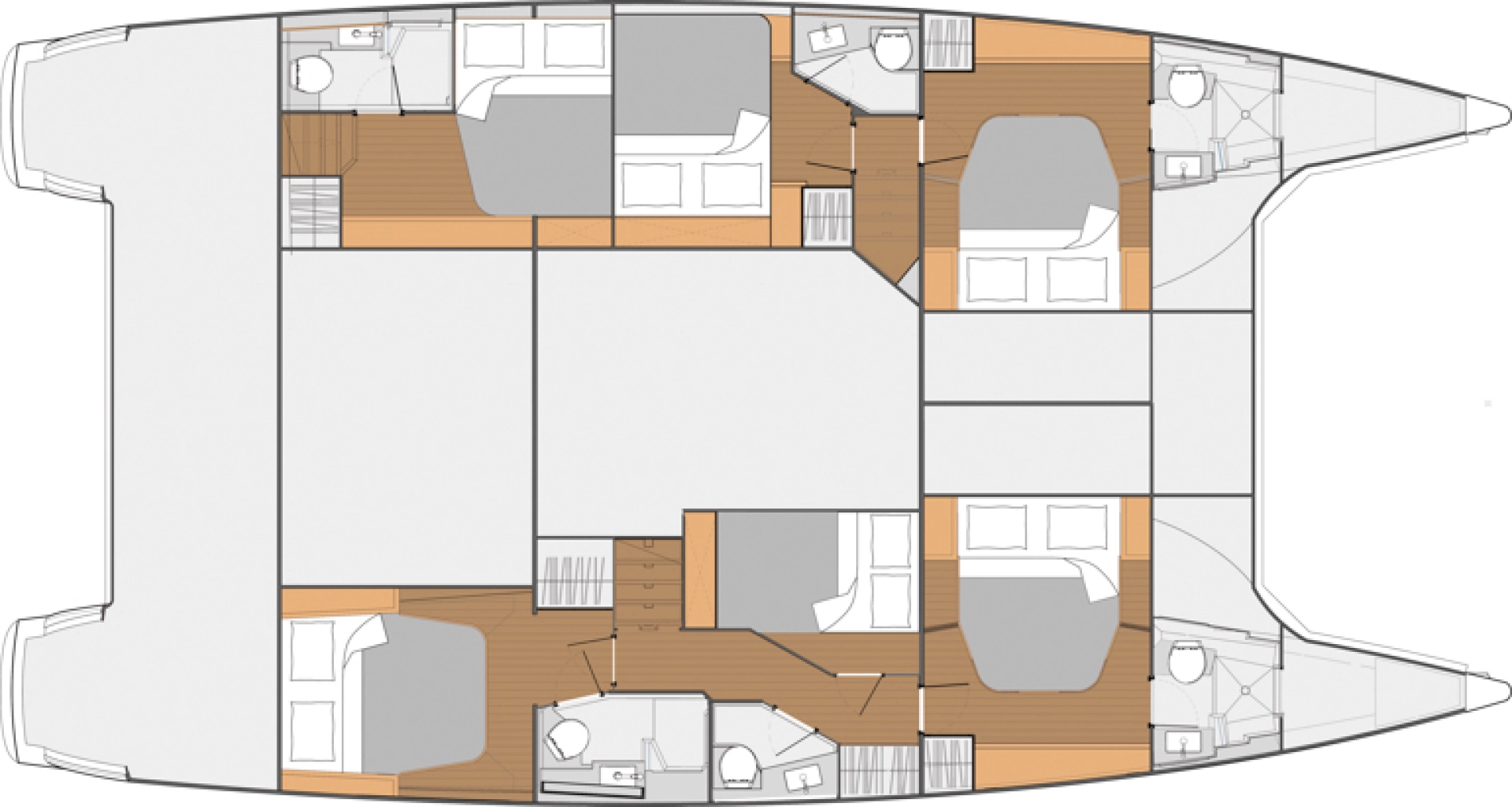 Fountaine Pajot Saba 50 a louer à Belize City