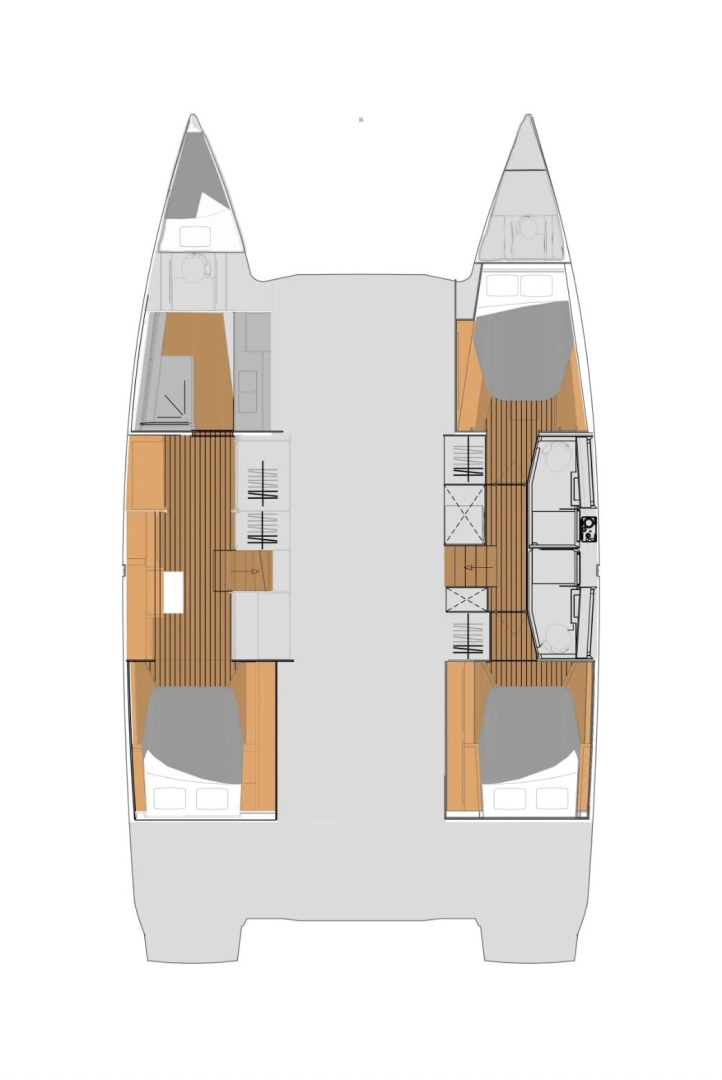 Location à Mai Khao - Fountaine Pajot Fountaine Pajot Elba 45 - 3 + 2 cab. sur SamBoat