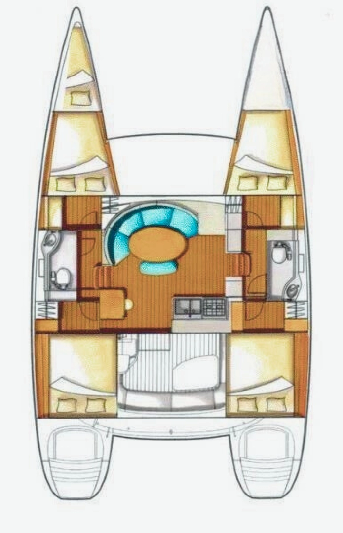 Catamaran à louer à Ko Chang (Koh Chang) au meilleur prix