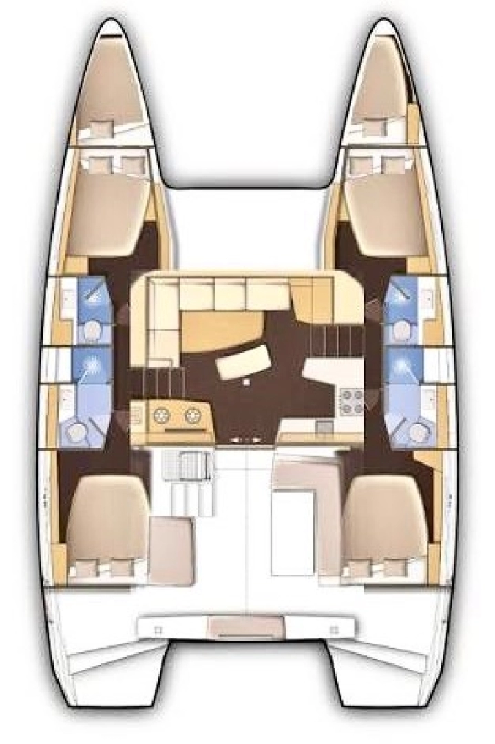 Location Catamaran Lagoon avec permis