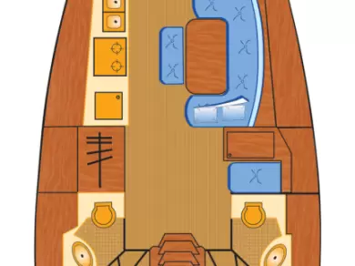 Location bateau Heiligenhafen pas cher Cyclades 43.3