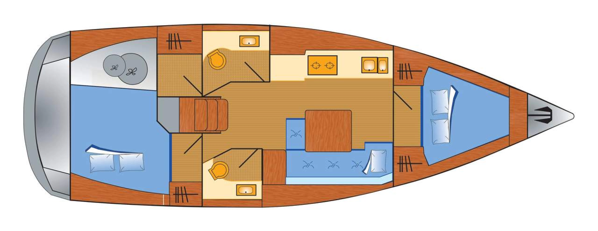 Voilier à louer à Barth au meilleur prix