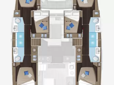 Location Catamaran à Road Town - Lagoon Lagoon 51