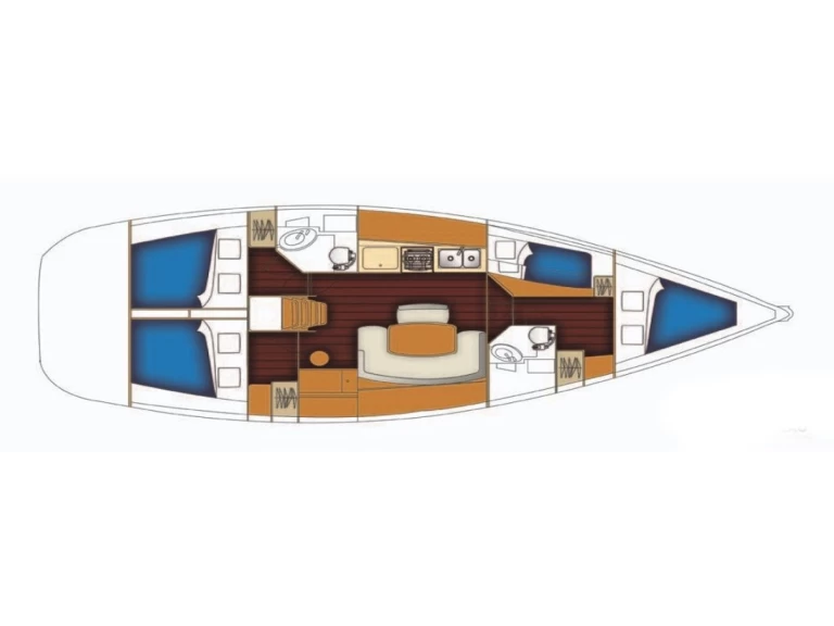 Louer Voilier avec ou sans skipper Bénéteau à Salamína