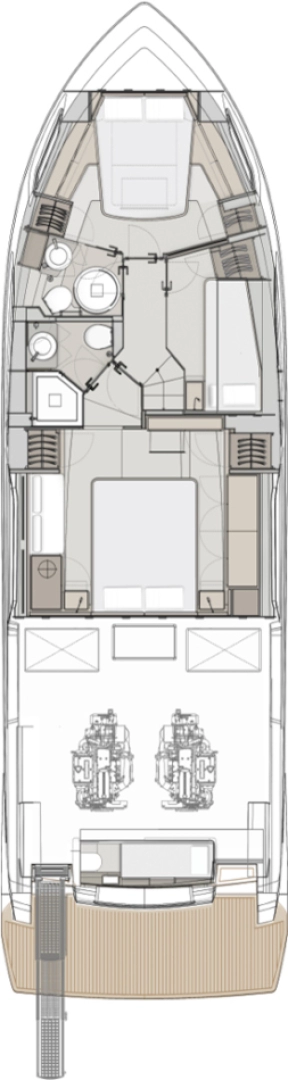 Location à Podstrana - Ferretti Ferretti Yachts 500 sur SamBoat