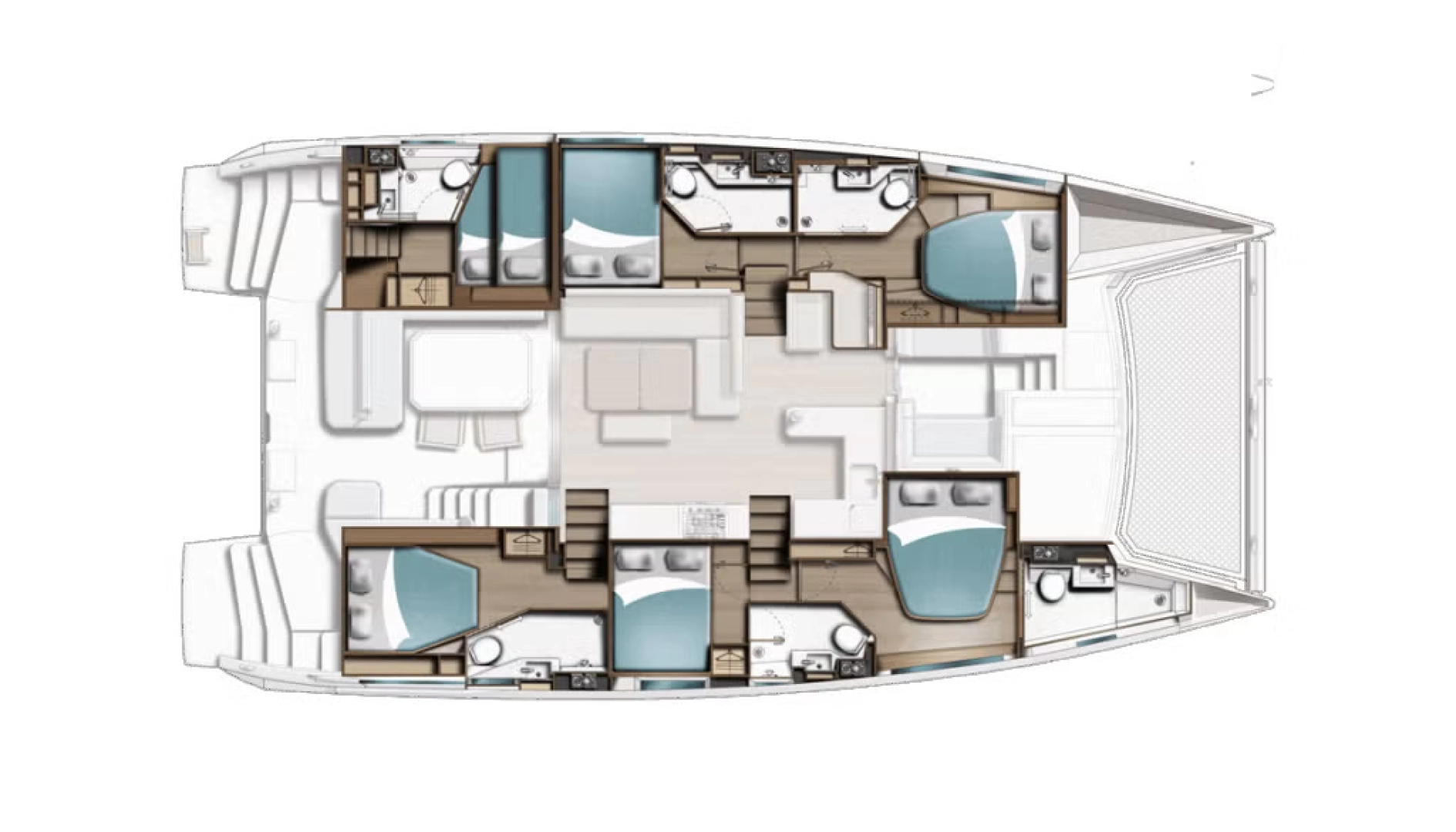 Location à Furnari - Leopard Catamarans / Robertson & Caine Leopard 52 sur SamBoat