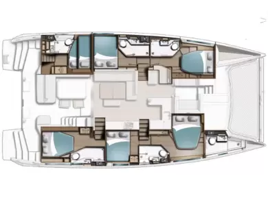 Location à Furnari - Leopard Catamarans / Robertson & Caine Leopard 52 sur SamBoat