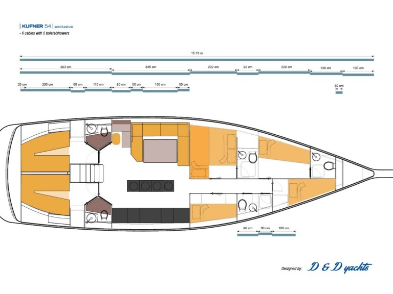 Louez un D&D Yacht D&D Kufner 57 à Trogir