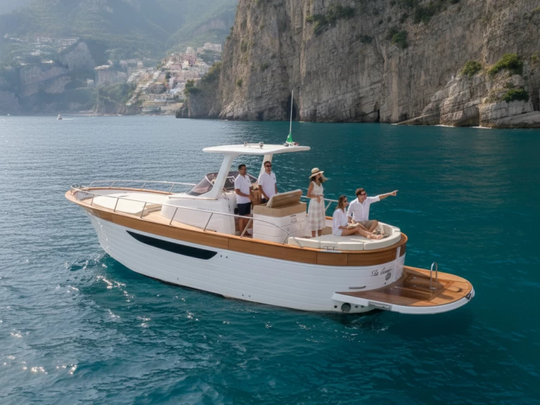 Location bateau Gozzo Libeccio 32WA à Sorrento sur Samboat