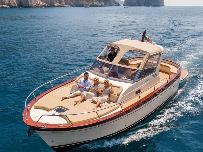 Location Bateau à moteur à Sorrento - Gozzo Jeranto 8 Open