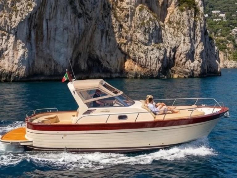 Louez un Gozzo Jeranto 8 Open à Positano