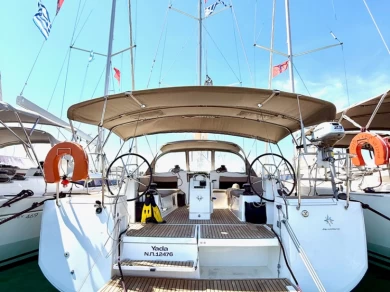 Jeanneau Sun Odyssey 490 charter bareboat or skippered in  Piso Livadi