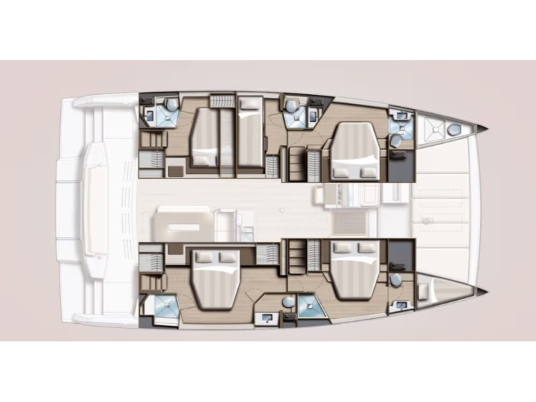 Location bateau Bali Bali 4.8 (5+1 cab) à Néa Péramos sur Samboat