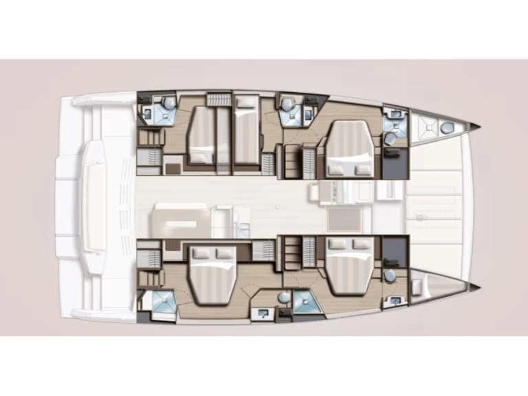 Location bateau Bali Bali 4.8 (5+1 cab) à Néa Péramos sur Samboat