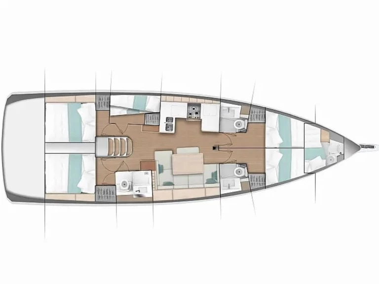 Location bateau Jeanneau Sun Odyssey 490 à Álimos sur Samboat