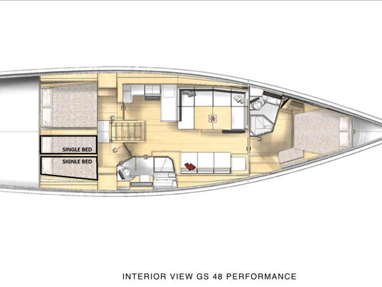 Location Voilier à Castellammare del Golfo -  Grand Soleil 48