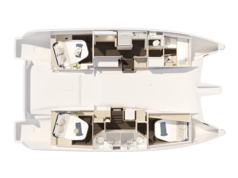 Location Catamaran à Palma de Majorque - Fountaine Pajot FP 44-3