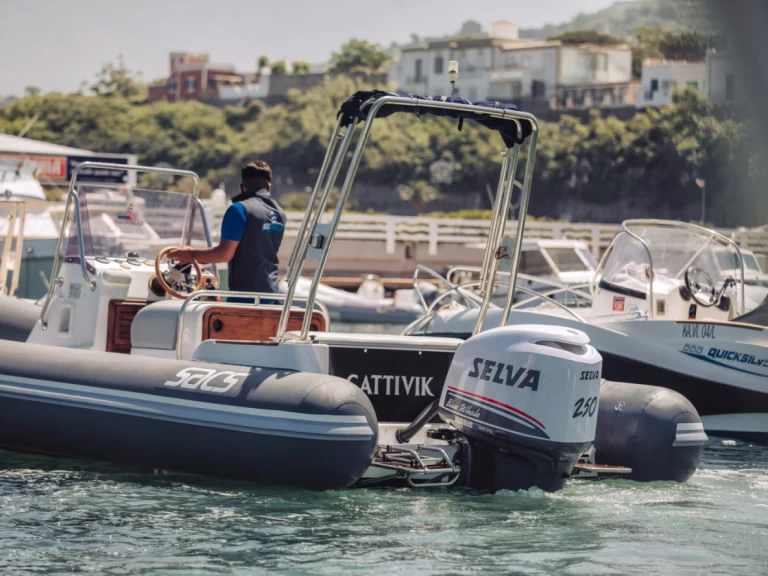 Louer Semi-rigide avec ou sans skipper Sacs à Forio