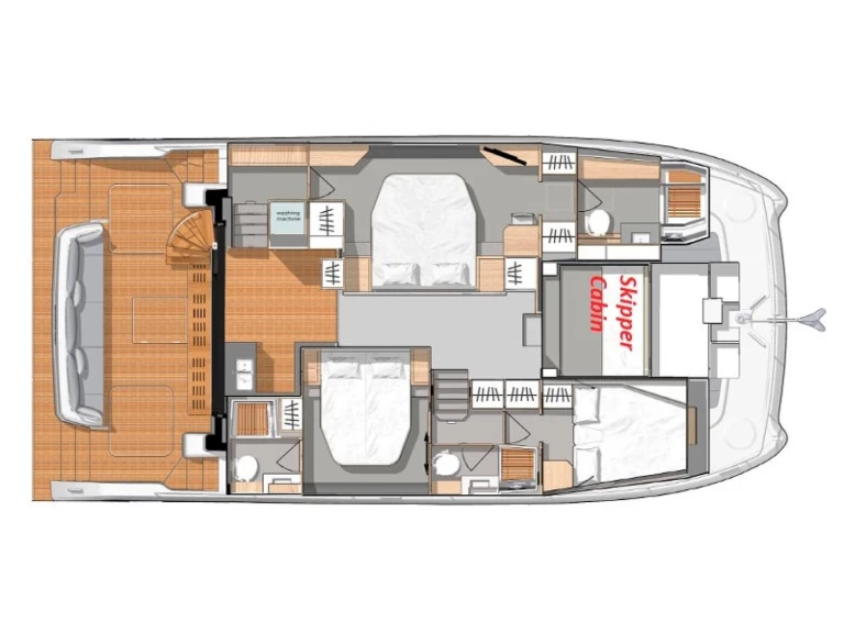 Location Bateau à moteur à Sývota - Fountaine Pajot Fountaine Pajot MY6
