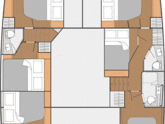 Location Catamaran à Eden Island - Fountaine Pajot Saba 50
