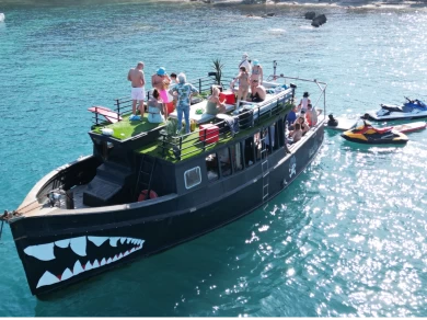 Verhuur Motorboot Custom Made met vaarbewijs