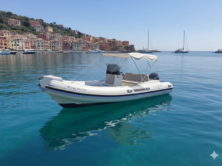 Semi-rigide à louer à Porto Santo Stefano au meilleur prix