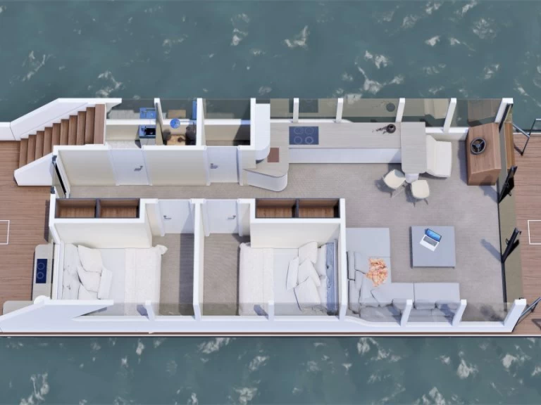 Louer Péniche avec ou sans skipper Luxboot à Buchholz