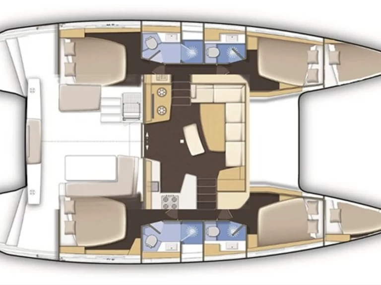 Location Catamaran Lagoon avec permis