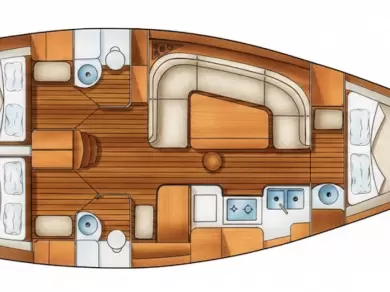 Location à Antibes - Jeanneau Sun Charm 39 sur SamBoat