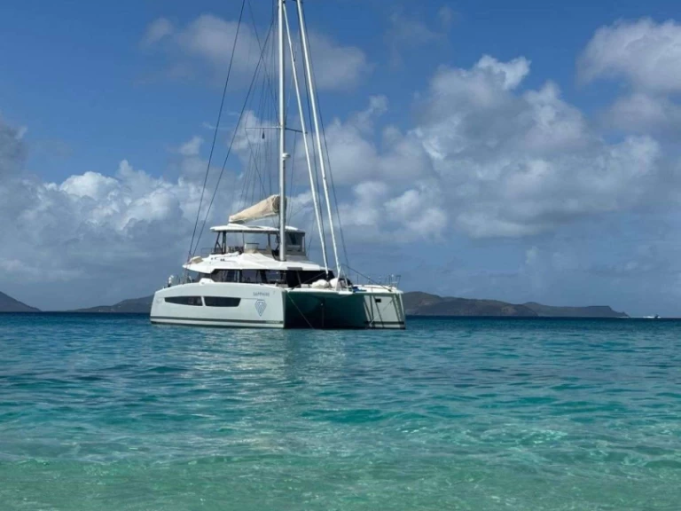 Location bateau Fountaine Pajot Sapphire à Îles Vierges britanniques (BVI) sur Samboat