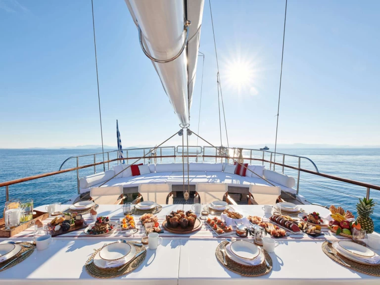 Location Yacht à Le Pirée - Custom Gulet-Motor Sailor WHITE PEARL