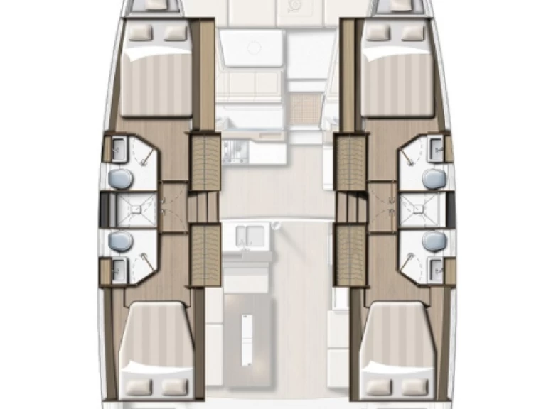 Location Catamaran à Port des Marines de Cogolin - Bali Bali 4.2