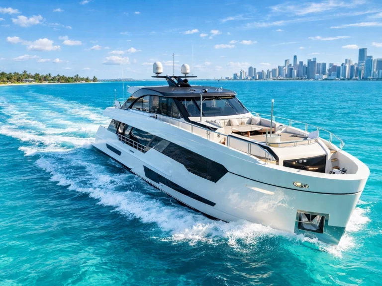Location Yacht à Miami - Ocean alexander 28