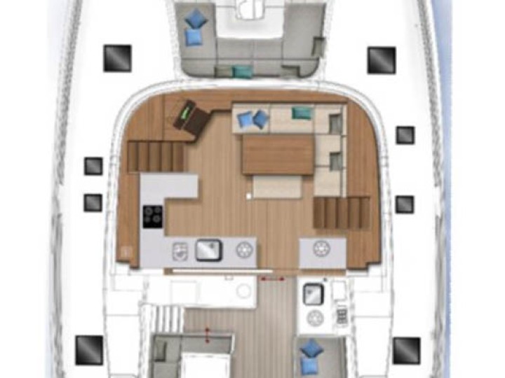 Location à Álimos - Lagoon Lagoon 46 sur SamBoat