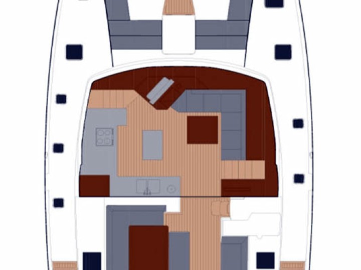 Louez un Fountaine Pajot Saba 50 à Álimos