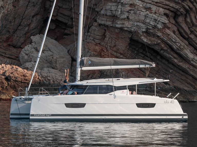 Location Catamaran à Álimos - Fountaine Pajot Isla 40