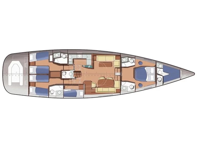 Location bateau Rhodes (Ville) pas cher Gianetti 65