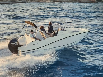 Motorboat rental in Arzon - Quicksilver Activ 675 Open
