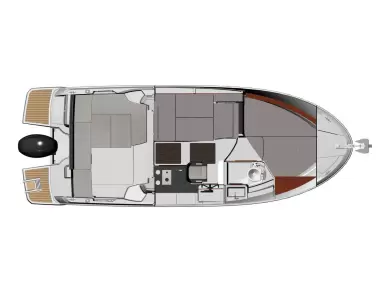 Louer Bateau à moteur avec ou sans skipper Jeanneau à Biograd na Moru