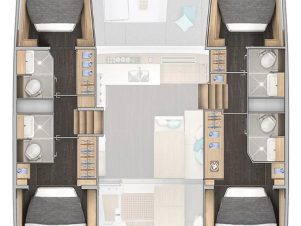 Location Catamaran Lagoon avec permis