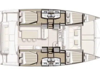 Location bateau Bali Bali 4.1 à Álimos sur Samboat