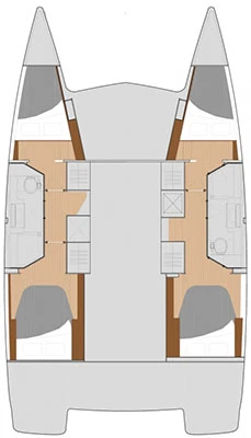 Location Catamaran à Bormes-les-Mimosas - Fountaine Pajot Lucia 40