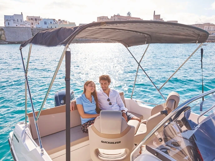 Location Bateau à moteur Quicksilver avec permis