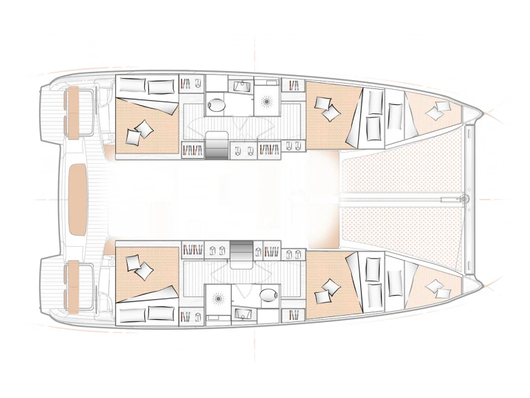 Louer Catamaran avec ou sans skipper Excess à Paros (Ile)
