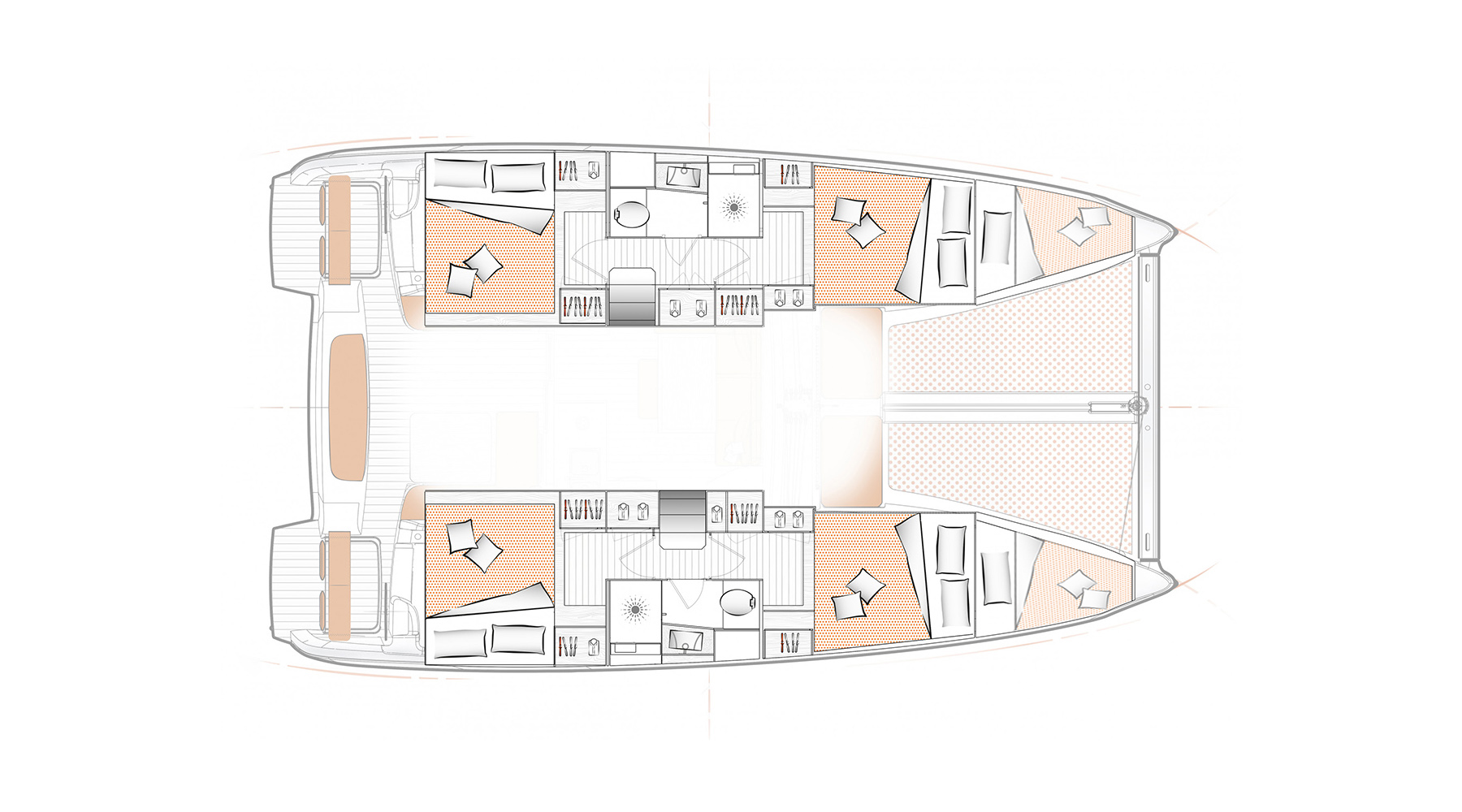 Louer Catamaran avec ou sans skipper Excess à Paros (Ile)