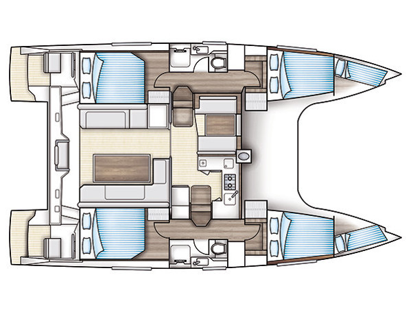 Location Catamaran Nautitech avec permis