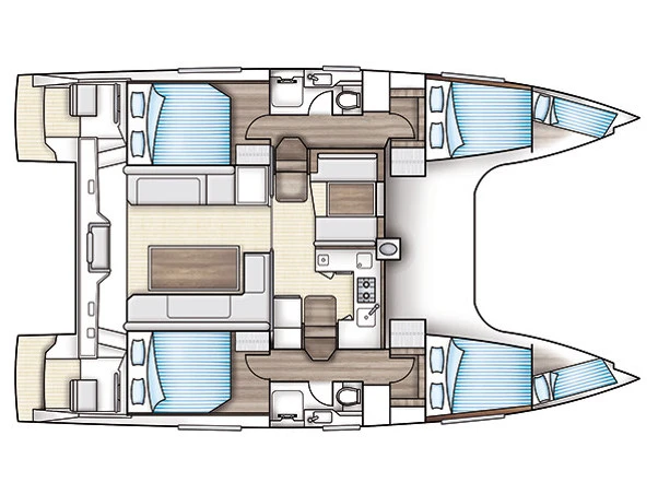 Location Catamaran Nautitech avec permis