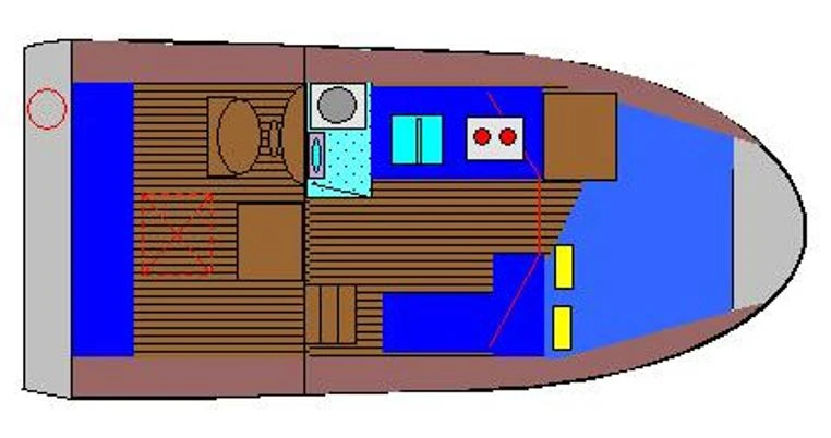 Louer Bateau à moteur avec ou sans skipper  à Woudsend